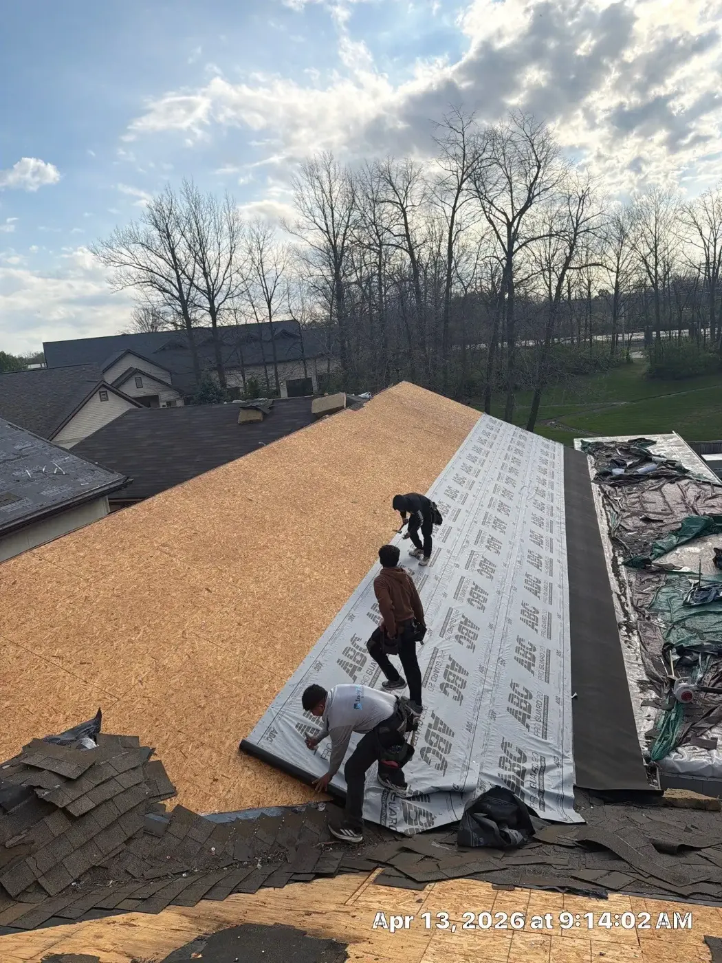 Membrane repair completed in Rockville